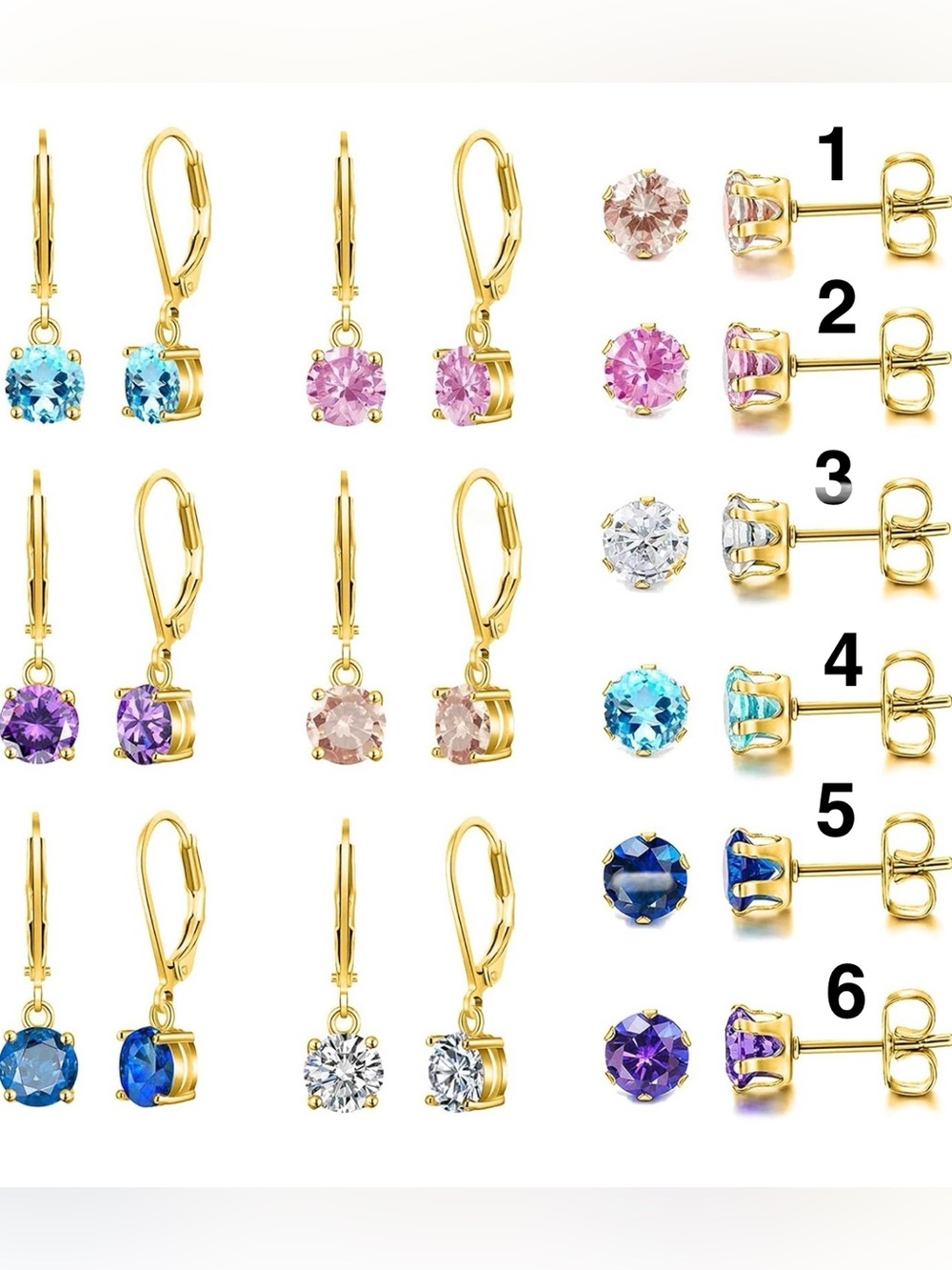Earrings - Choose ONE - Picture 3 of 3
